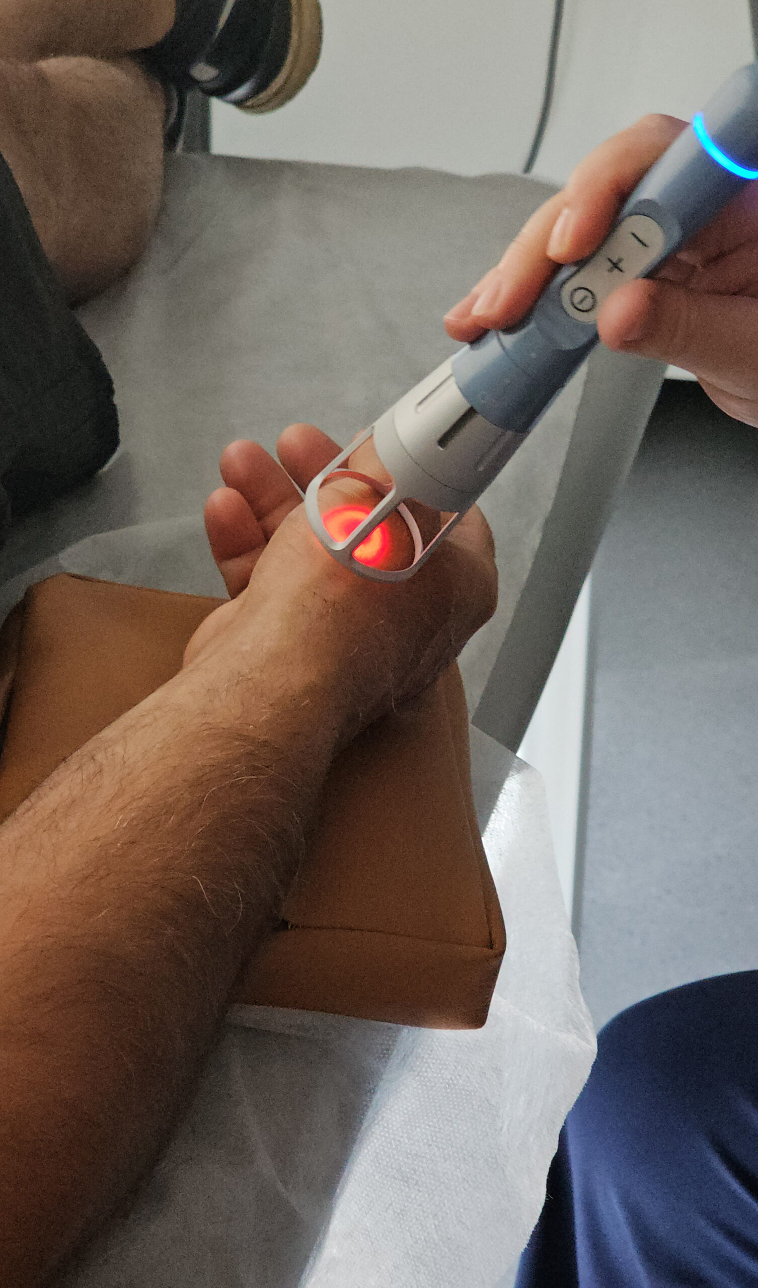 Infrared laser therapy at Wilke Chiropractic